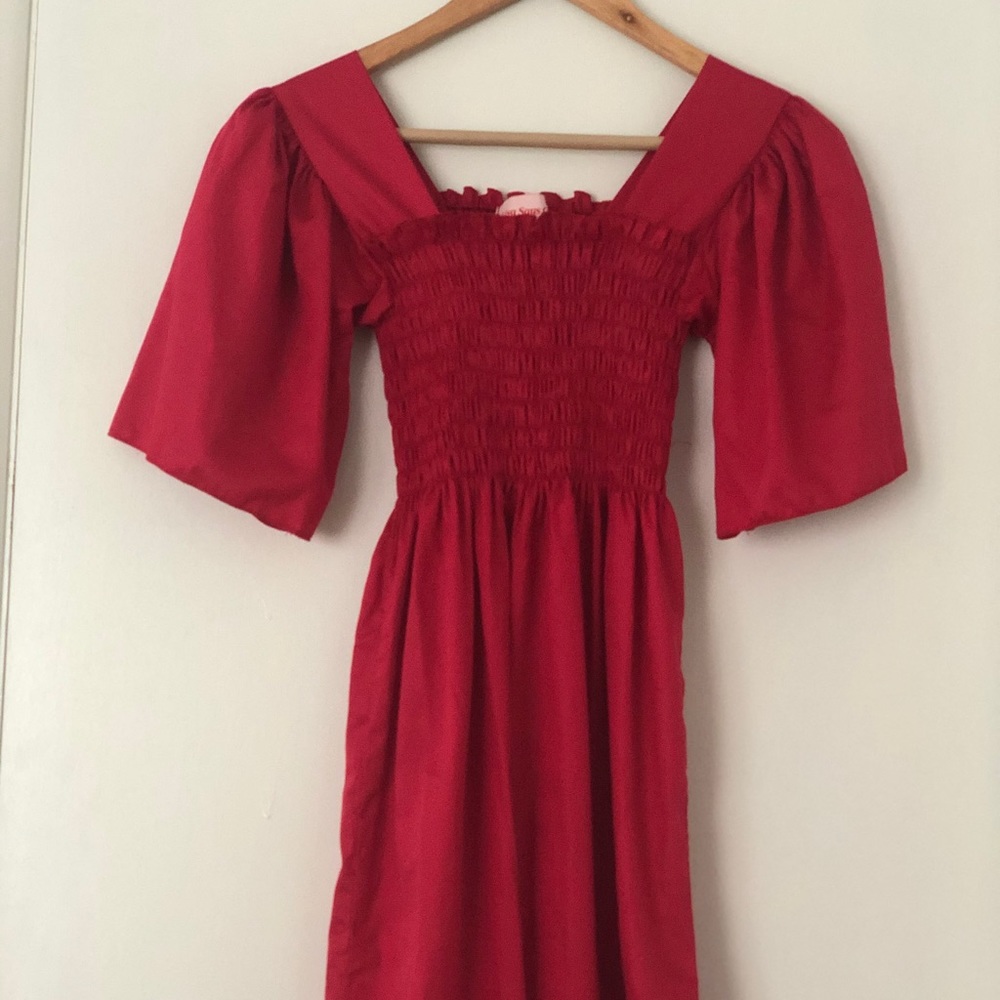 Lisa Says Gah Red Toni Mini Dress